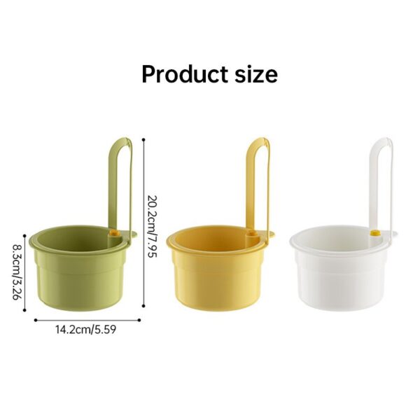 Adjustable Hanging Sink Drain & Fruit Strainer Basket