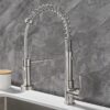 Rotatable Copper Dual-Temp Kitchen Faucet