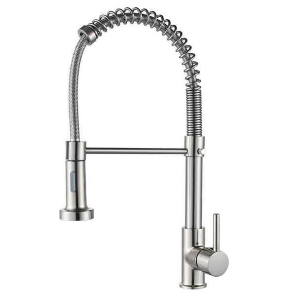 Rotatable Copper Dual-Temp Kitchen Faucet