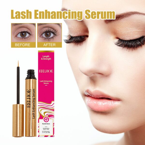 Natural Black Lengthening & Curling Eyelash Serum
